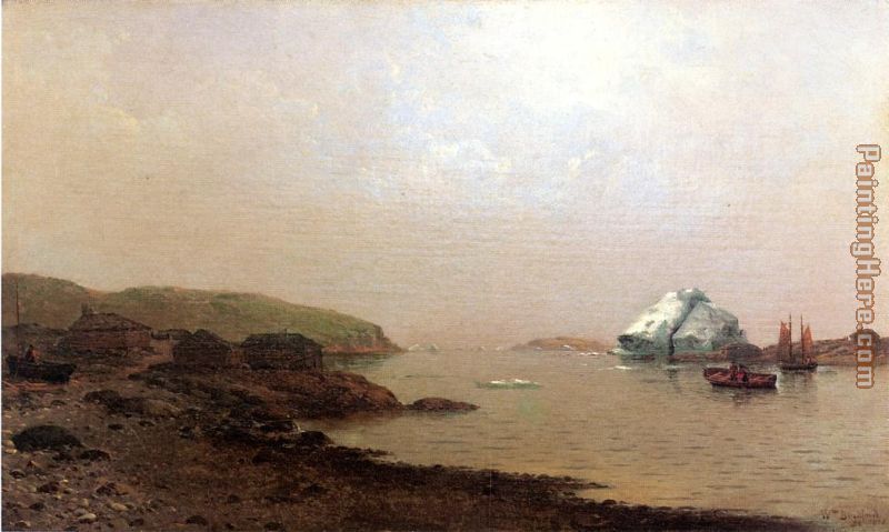 The Labrador Coast painting - William Bradford The Labrador Coast art painting